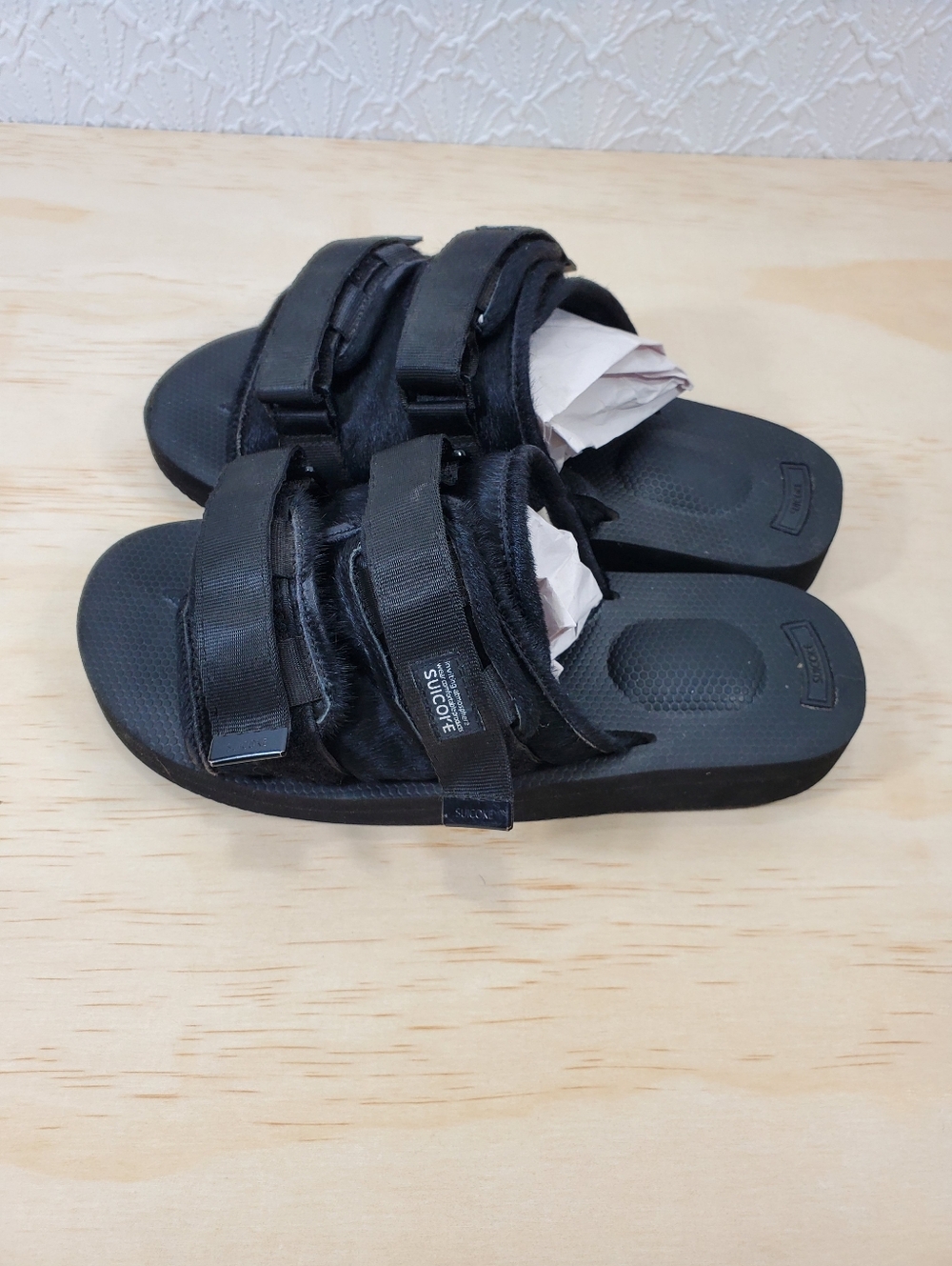 Suicoke Black Slides - Picture 5 of 10